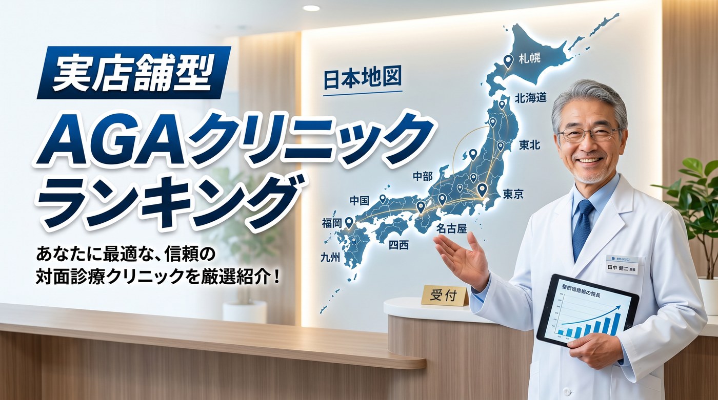 実店舗のAGA治療クリニック比較