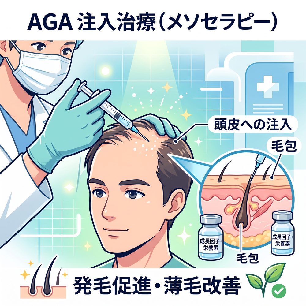 注入治療のイメージ